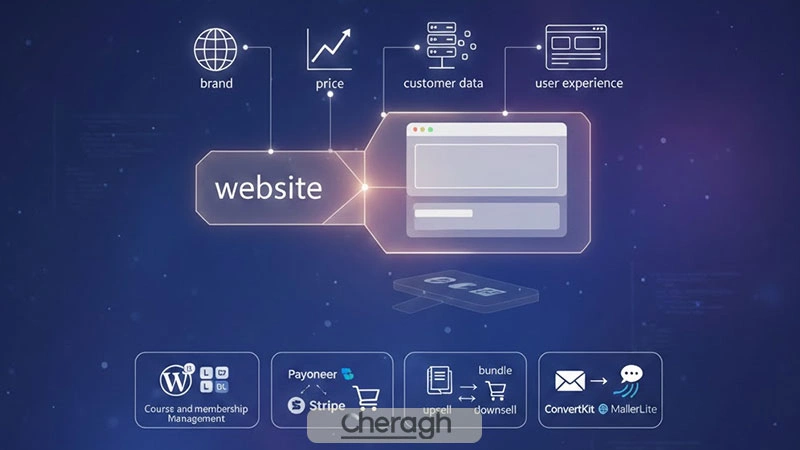 درآمد دلاری با فروش مستقیم با سایت شخصی